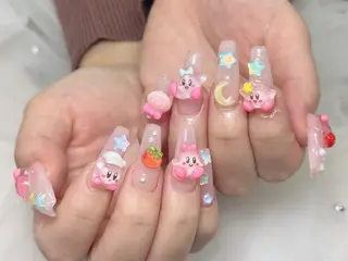 ネイル lucky nail 歌舞伎町のネイルデザイン