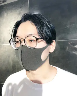カラー ヘアアレンジ メンズ ainico+所属・メンズ特化✂️栗原 侑也のヘアスタイル