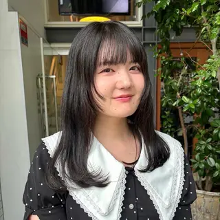 セミロング レイヤーカット /ボブ/azusaのヘアスタイル