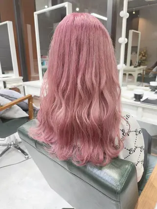 ロング カラー モテ髪透明感❤️ デイズヘアカラーのヘアスタイル