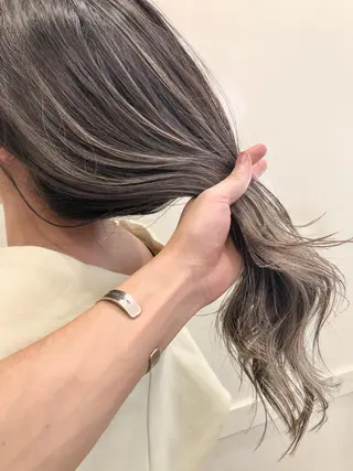 ミディアム カラー メンズ特化 パーマ/オザワのヘアスタイル