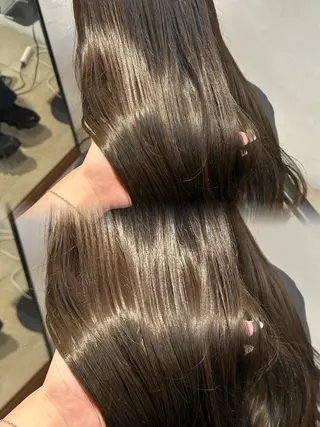 ロング LOE所属・LOE Yuuka/42🩵のヘアスタイル