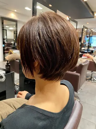 ショート カラー ⭕️メンズパーマ⭕️ 山口　裕太郎のヘアスタイル
