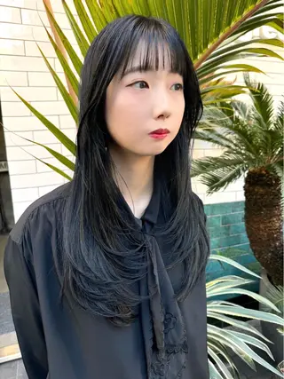 セミロング カラー GO TODAY 原宿本店所属・🎁曲がる縮毛矯正 /DAIKIのヘアスタイル