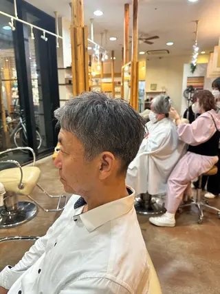 ショート メンズ Lit.自由が丘（SENJYU自由が丘）所属・【髪質改善/美髪】 ⭐️川嶋 陸央⭐️のヘアスタイル