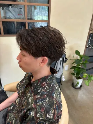 ショート メンズ 鹿児島 TSUBASAのヘアスタイル