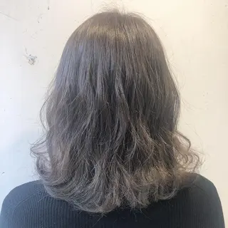 ミディアム カラー 💚 nao💚のヘアスタイル