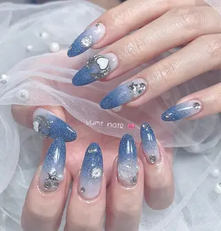 ネイル 𝐲𝐮𝐦𝐢🎀 長さ出しデザイン専門のネイルデザイン