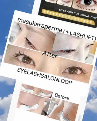 マツエク・マツパ eyelash salonLoopꨄのマツエク・マツパデザイン