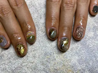 ネイル 高野 梨紗子のネイルデザイン