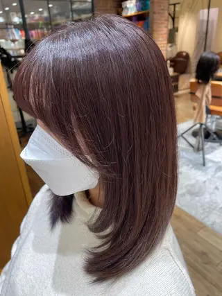 ミディアム 必ず似合わせます/ レイヤー/石戸谷海斗のヘアスタイル