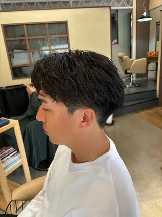 ショート メンズ 鹿児島 TSUBASAのヘアスタイル