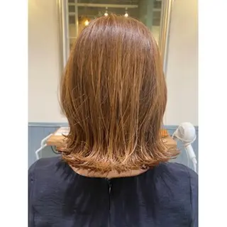 セミロング スタイリスト まことのヘアスタイル