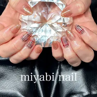 ネイル miyabi nail 桂川駅近くのネイルデザイン