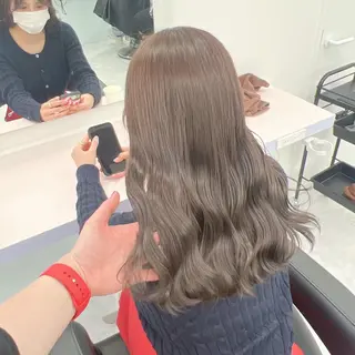 セミロング カラー お客様満足No.1 🌈Neneのヘアスタイル
