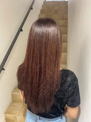 ロング カラー BUZZ 自由が丘所属・niimi rimuのヘアスタイル