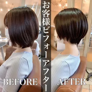 ショート 前平 友慈のヘアスタイル