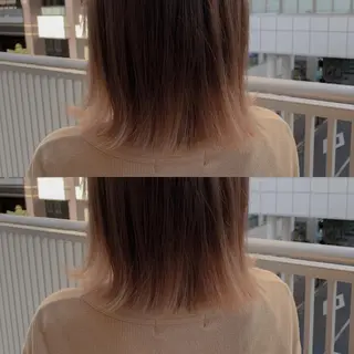 ミディアム カラー 松戸　kiju オーナースタイリストのヘアスタイル