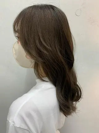 ロング カラー io NANAのヘアスタイル