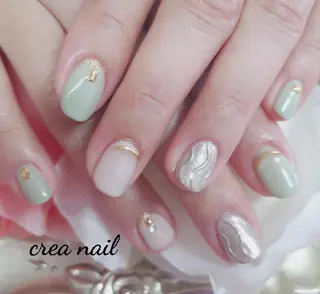 ネイル privateサロン creaのネイルデザイン