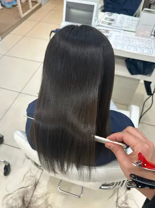 ロング 【髪質改善カラー】 瀧田嵐士🇰🇷のヘアスタイル