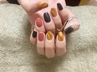 ネイル フルリール 【プライベートサロンのネイルデザイン