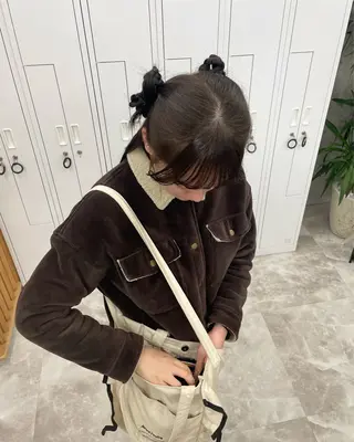 ロング カラー ブリーチ/ベージュ 💕/momoaのヘアスタイル