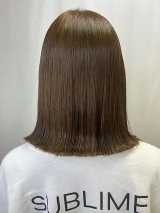 カラー 髪質改善/縮毛矯正 /ブリーチ矯正/岡部のヘアスタイル