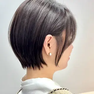 ショート カラー 野田あやの ショート/ボブのヘアスタイル