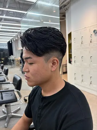 パーマ メンズ 🌀toa/波巻き✨ /メンズパーマ／栄のヘアスタイル