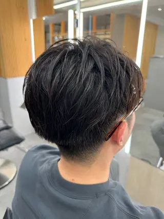 ショート メンズ 【縮毛矯正/カラー】 今野寛己のヘアスタイル