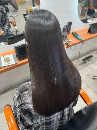 ロング link by vise所属・前田 輝のヘアスタイル