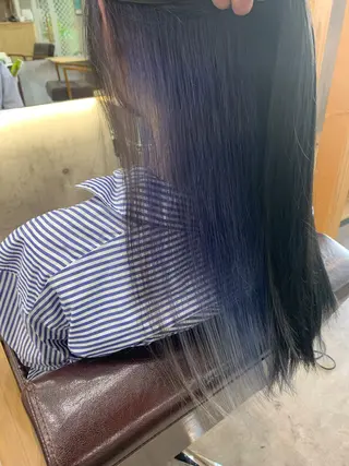 ロング カラー hair salon mementoのヘアスタイル