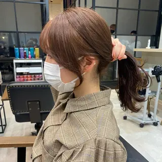 ロング メンズ縮毛矯正 ニュアンスパーマのヘアスタイル