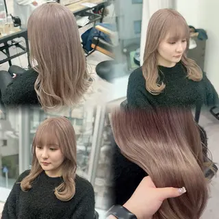 ロング カラー 🎀オタク美容師艶髪 カラーERINA🎀のヘアスタイル