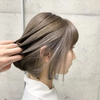 ミディアム カラー ヘアアレンジ 【公式】amble luxe池袋東口🩷のヘアスタイル