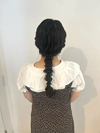 ロング ヘアアレンジ ヒナリ/まつ毛パーマ 無料モデル募集中☆彡のマツエク・マツパデザイン