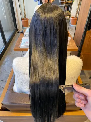 ロング 透明感カラー🌿 ｛door｝髙橋輝のヘアスタイル