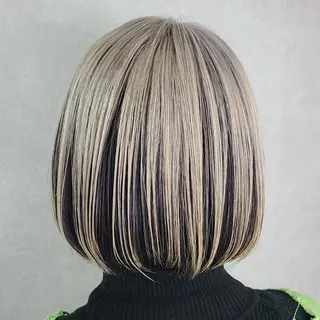 ショート カラー グラデ❣️インナー 派手髪Fumiyoのヘアスタイル