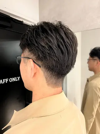 メンズ 髪質改善/縮毛矯正 艶カラー/珠聡のヘアスタイル