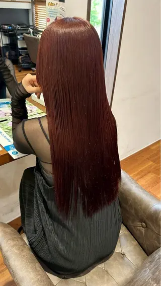 ロング 伴 星来のヘアスタイル
