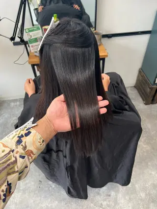 ロング 松下 祐太のヘアスタイル