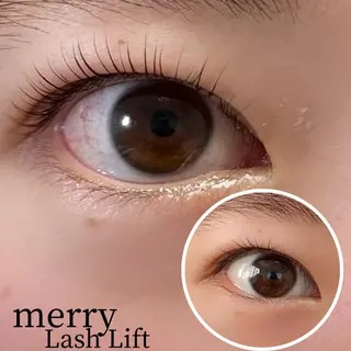 マツエク・マツパ merry Lash Liftのマツエク・マツパデザイン