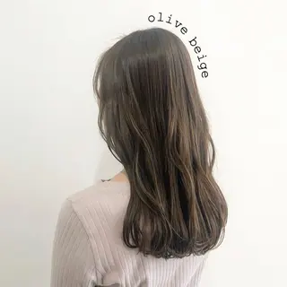 セミロング カラー お洒落パーマ/ 艶カラー/michiのヘアスタイル