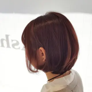 ミディアム カラー 美髪⭐︎髪質改善 井上　康司のヘアスタイル