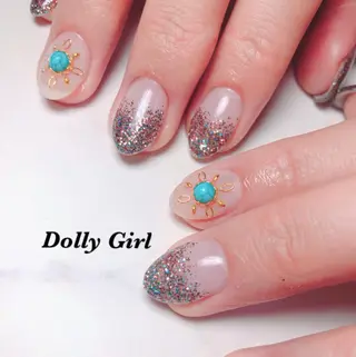 ネイル 個室ネイルサロンDolly  Girl〜ドーリーガール〜所属・DollyGirl KYOKOのネイルデザイン