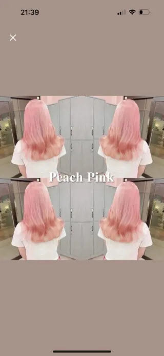 セミロング カラー ダブルカラー特化💍 tiam💍韓国ヘアのヘアスタイル