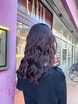 カラー 益野 凌のヘアスタイル