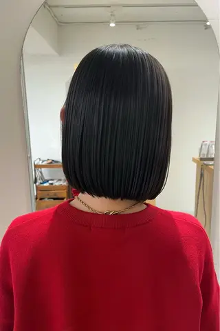 ミディアム Kasumi | くすみブラウン×渋谷のヘアスタイル