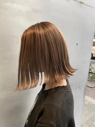 ショート カラー brace今里店店長 加井直樹のヘアスタイル